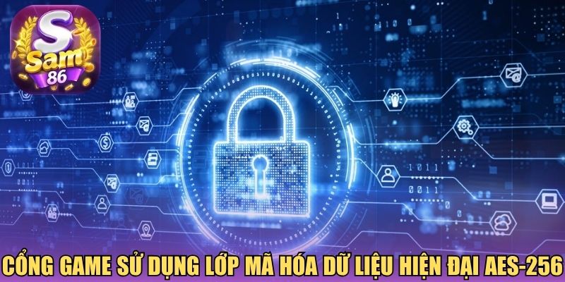 Cổng game sử dụng lớp mã hóa dữ liệu hiện đại AES-256